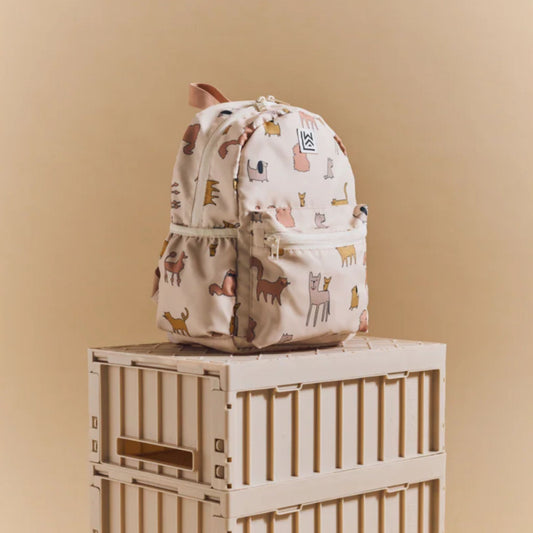 Liewood Andreas Backpack - Cats and Dogs / Sandy