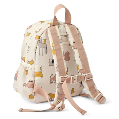 Liewood Andreas Backpack - Cats and Dogs / Sandy