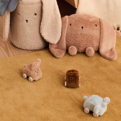 Liewood Ansel Plush Car 3-Pack - Pale Tuscany Mix