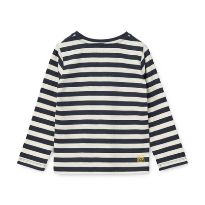 Liewood Apia Longsleeve T-Shirt - Y/D Stripe Classic Navy/Creme De La Creme