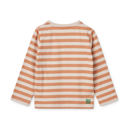 Liewood Apia Longsleeve T-Shirt - Y/D Stripe Tuscany Rose/Sandy