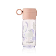 Liewood Clemence Tritan Bottle 350 ml - Cat / Warm Lilac