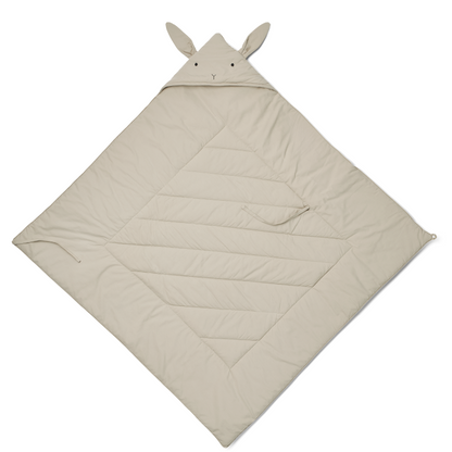 Liewood Daxton Wrap Blanket - Mist