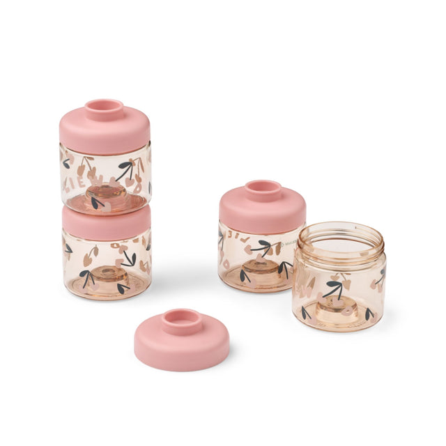 Liewood Dominique Baby Food Boxes - Cherry Heart / Rosey