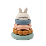 Liewood Donata Silicone Stacking Tower - Sandy/Multi Mix