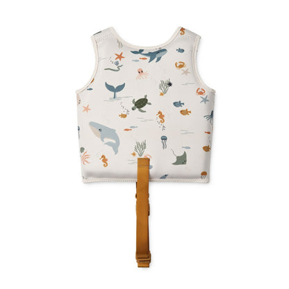 Liewood Dove Swim Vest - Sea Creature / Sandy