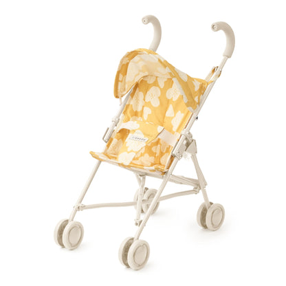 Liewood Elsie Doll Stroller - Flower / Lemon Yellow