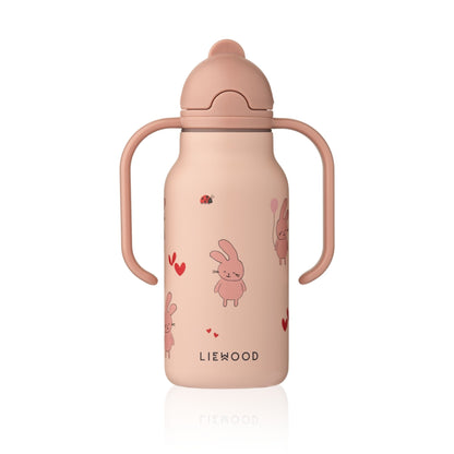 Liewood Kimmie Water Bottle 250 ml - Wild Child / Rosey