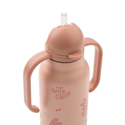 Liewood Kimmie Water Bottle 250 ml - Wild Child / Rosey