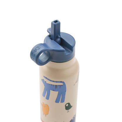 Liewood Falk Water Bottle 350 ml - Imagine / Sandy