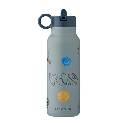 Liewood Falk Water Bottle 350 ml - Play / Dusty Peppermint