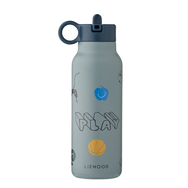 Liewood Falk Water Bottle 350 ml - Play / Dusty Peppermint