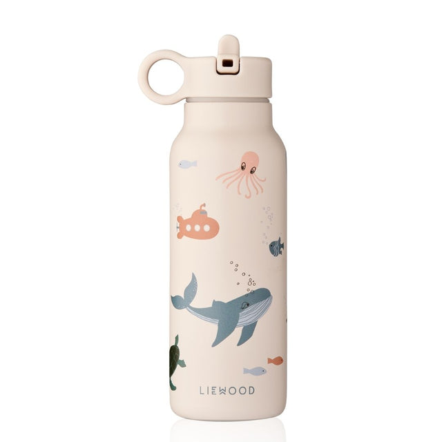 Liewood Falk Water Bottle 350ml - Sea Creature / Sandy
