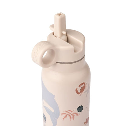 Liewood Falk Water Bottle 350ml - Sea Creature / Sandy