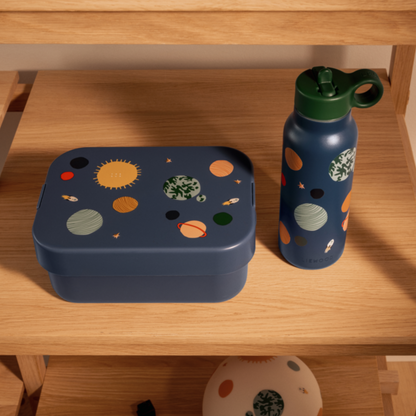 Liewood Kamil Lunchbox - Universe / Classic Navy