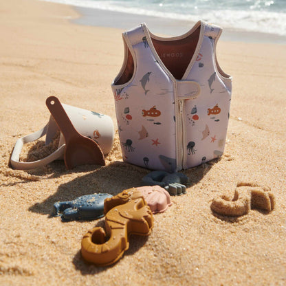 Liewood Gilma Sea Creature Beach Set - Sea Creature / Sandy