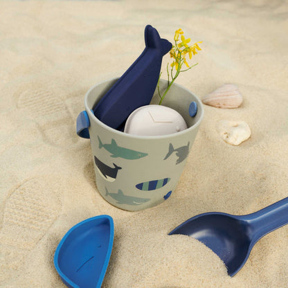 Liewood Gilma Shark Beach Set - Shark / Dove Blue