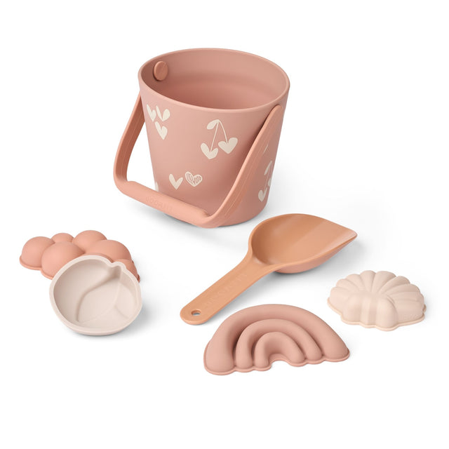 Liewood Gilma Sweethearts Beach Set - Sweetheart / Pale Tuscany