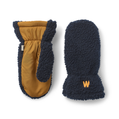 Liewood Grethe Pile Gloves - Classic Navy / Multi Mix