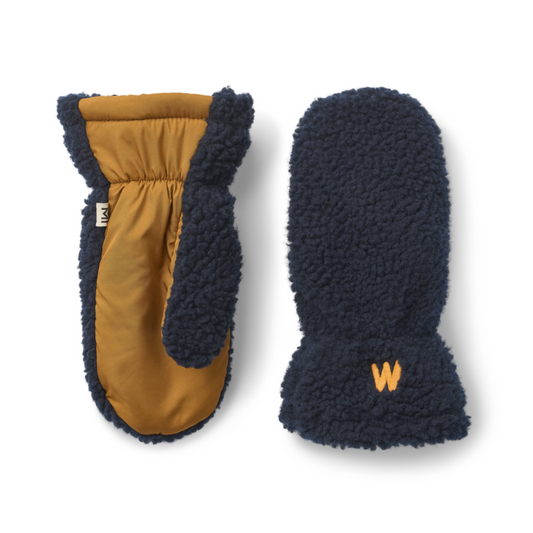 Liewood Grethe Pile Gloves - Classic Navy / Multi Mix