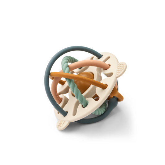Liewood Hakim Silicone Mix Rattle - Sandy / Multi Mix