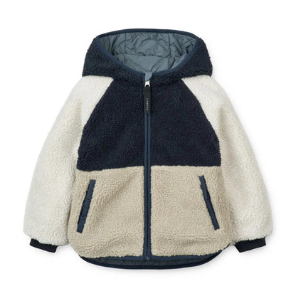 Liewood Jackson Reversible Jacket - Whale Blue