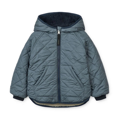Liewood Jackson Reversible Jacket - Whale Blue