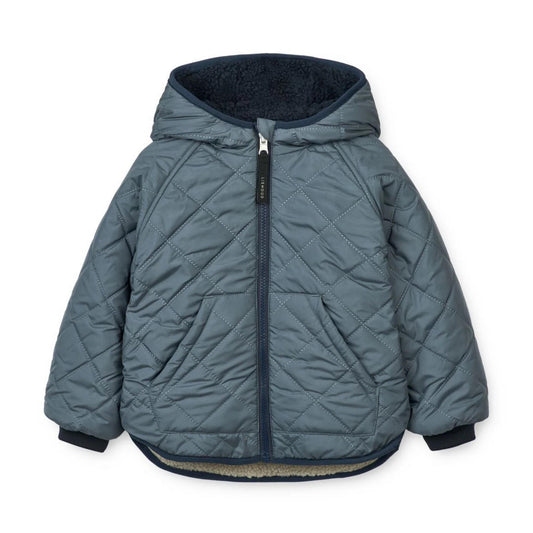 Liewood Jackson Reversible Jacket - Whale Blue