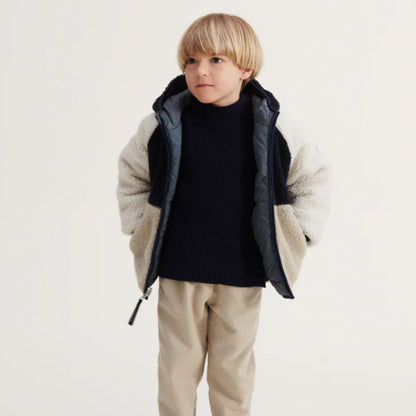 Liewood Jackson Reversible Jacket - Whale Blue