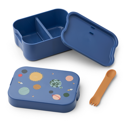 Liewood Kamil Lunchbox - Universe / Classic Navy