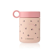 Liewood Kiani Printed Food Jar - Mini Cherry Heart / Rosey
