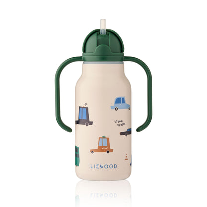 Liewood Kimmie Water Bottle 250 ml - Cars / Sandy