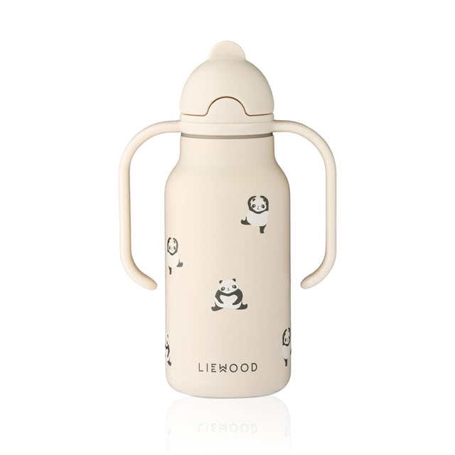 Liewood Kimmie Water Bottle 250ml - Mini Panda / Sandy