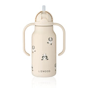 Liewood Kimmie Water Bottle 250ml - Mini Panda / Sandy