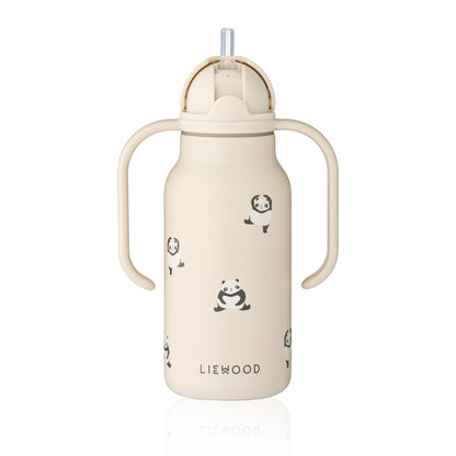 Liewood Kimmie Water Bottle 250ml - Mini Panda / Sandy