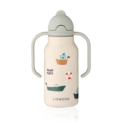 Liewood Kimmie Water Bottle 250ml - Sailing / Sandy