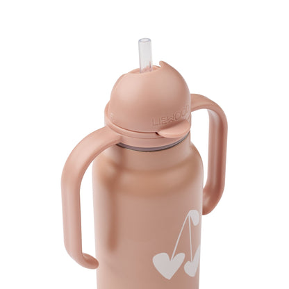 Liewood Kimmie Water Bottle 250ml - Sweethearts / Pale Tuscany