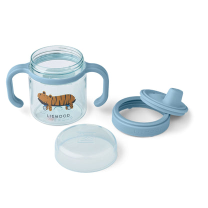 Liewood Kylo Tritan Sippy Cup 280ml - Fun / Beach Blue