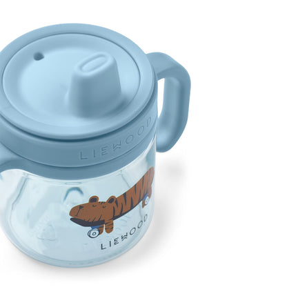 Liewood Kylo Tritan Sippy Cup 280ml - Fun / Beach Blue
