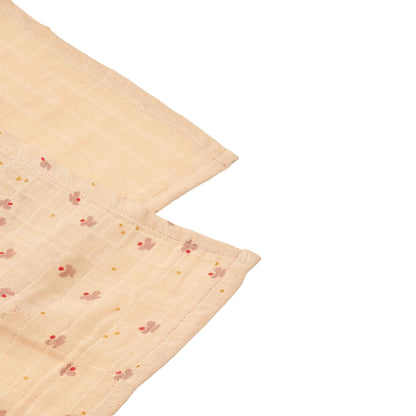 Liewood Lewis Muslin Cloth 2-Pack - Mini Butterfly / Apple Blossom Mix