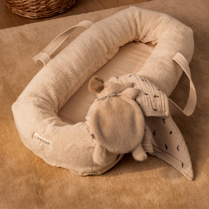 Liewood Lewis Muslin Cloth 2 Pack - Whale / Sandy