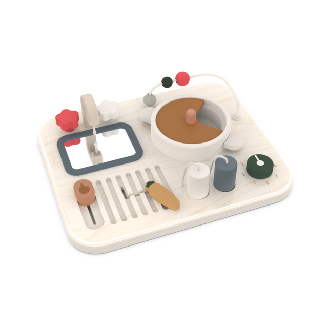 Liewood Magnus Little Chef Play Board - Sandy / Multi Mix