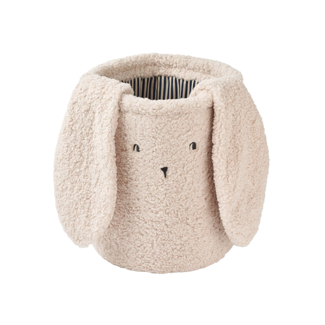 Liewood Morley Rabbit Pile Basket - Mist