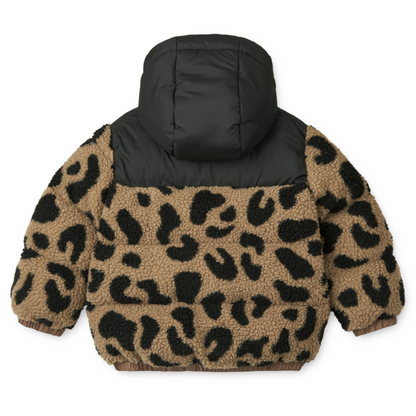 Liewood Niko Pile Jacket - Mega Leo / Oat Mix