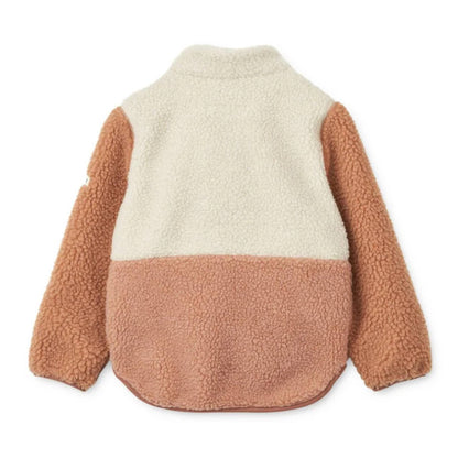 Liewood Nolan Pile Jacket - Tuscany Rose Multi Mix