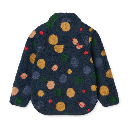 Liewood Nolan Pile Jacket - Universe / Classic navy