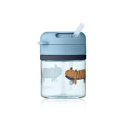 Liewood Pavia Straw Cup 280ml - Fun / Beach Blue