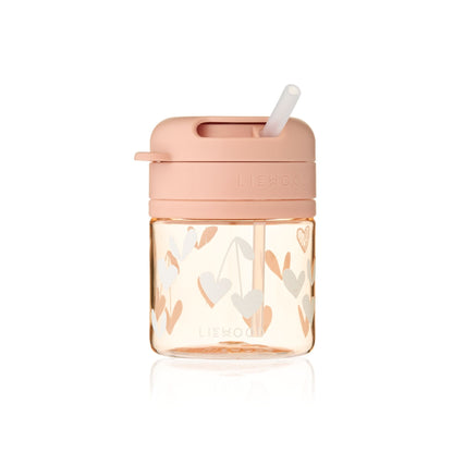 Liewood Pavia Straw Cup 280ml - Sweethearts / Pale Tuscany