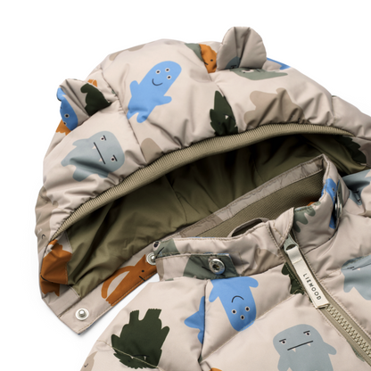 Liewood Polle Puffer Jacket - Monster/Koala