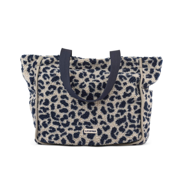 Liewood Reed Pile Totebag - Mega Leo Mist